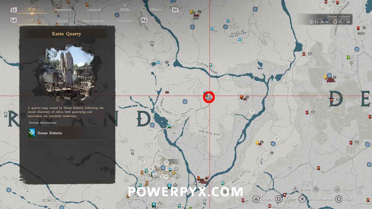 Crimson Desert Abyss Core mining location