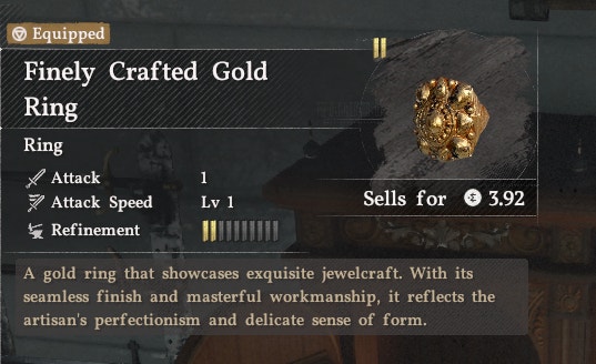 Finely Crafted Gold Ring