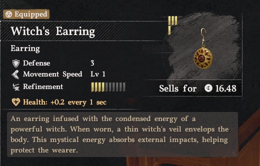 Witch's Earring