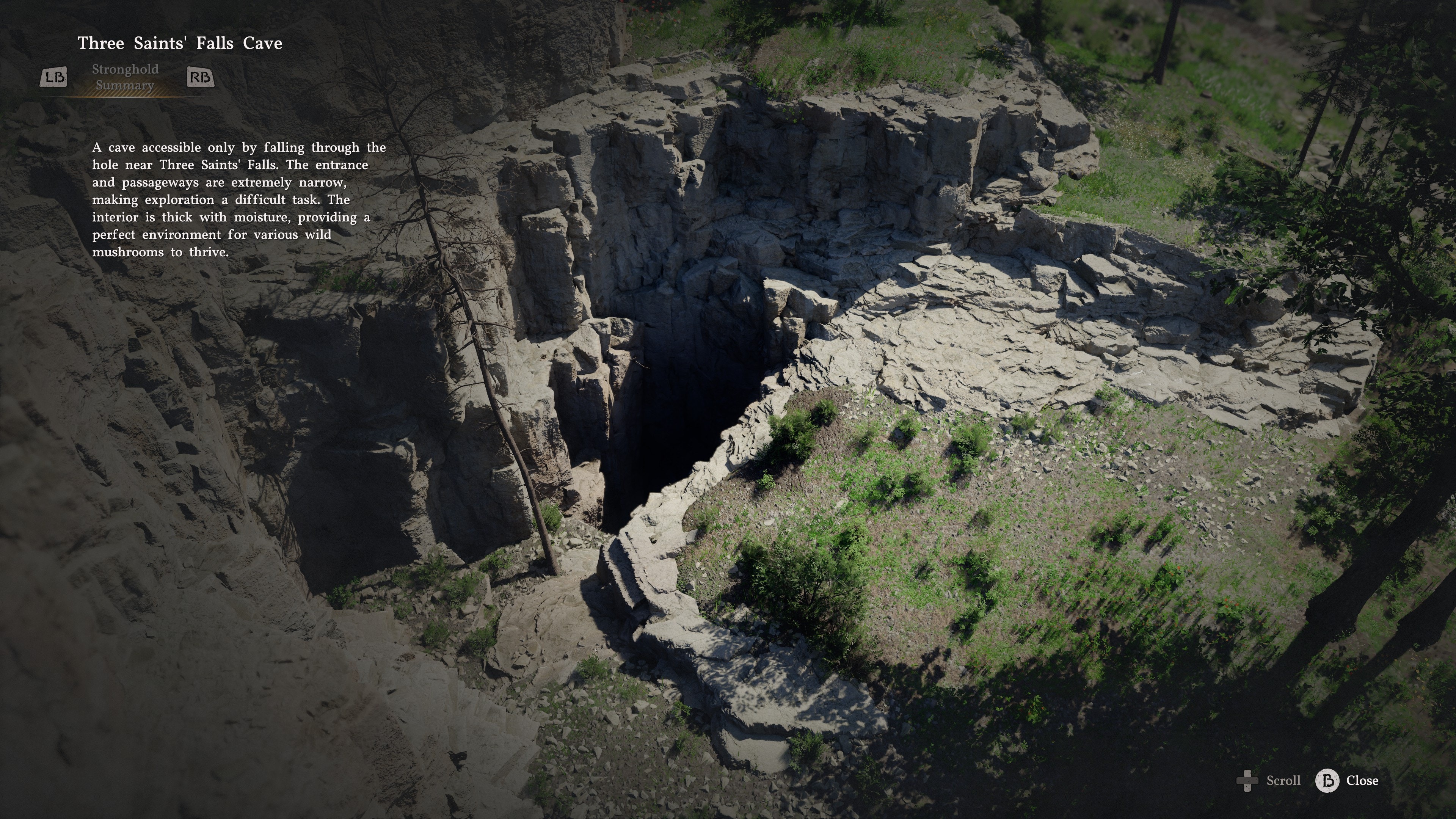 Three Saints' Falls Cave